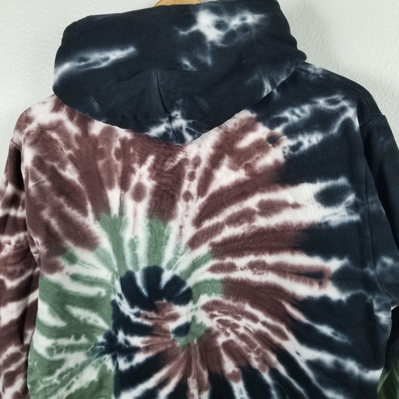 Van Gogh Museum Amsterdam Limited Edition Tie Dye Cotton Hoodie Size Large - Picture 8 of 12